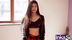 Tiny 18-yo Latina's first fuck, banged raw by pervy Peruvian stranger