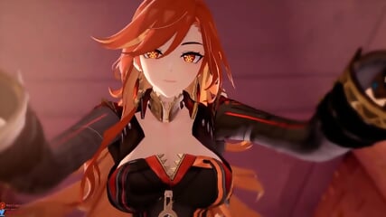 3D Genshin Impact Successfully impregnated Mavuika