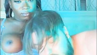 Transgender Princess Pokes maintenance boy with her blk shemale dinky