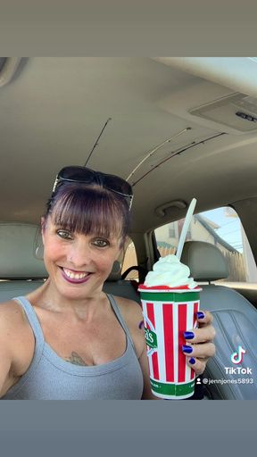 Milf out onThe road