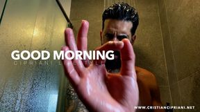 Good morning, from the shower, Cipriani