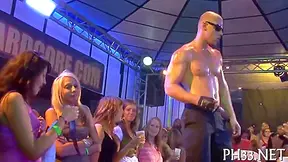Leaking Pussy On The Dance Floor