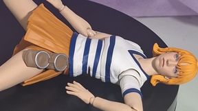 Let's search for monsterhand ! one piece Nami falls prey to playing with dolls