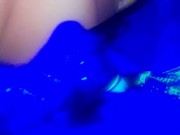 watching pornhub under blue light, extreme ball play #2