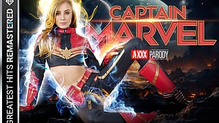 VRCosplayX Haley Reed As The Sexy Powerful CAPTAIN MARVEL Is Craving Some Big Skrull Dick