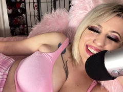 Big boobs milf masturbates with her dildo