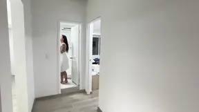 POV Sloppy Blowjob and Tits Grab After Work - Cumshot