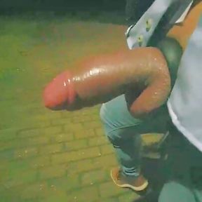 Slutboyben CAM4 Huge Monster Cock Exposed At Cruising Area Am Stern Berlin A115