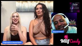 Mrflourish Podcast &quot;the Morning After&quot; with Guest Adult Stars Shay Coxx and Naomi Ryder