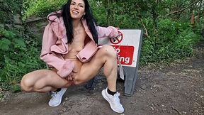 Naked Outdoor Exhibition Showing Every Detail Up Close
