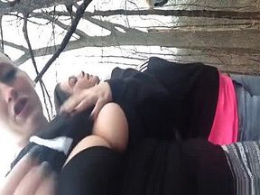 Naughty teens show off their perfect tits and round asses