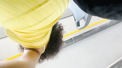 Latina morena rizada, parque Iztapalapa caseros Mexico seducción