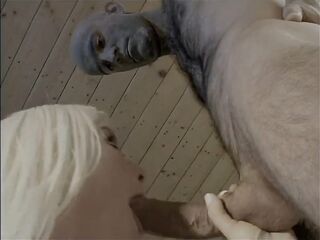 Blow Job and Anal Bang by the Pool