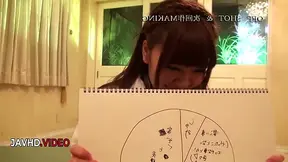 Japanese Amateur Chisa Hoshino Gives Sloppy Blowjob to Thick Cock