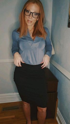 Onboarding with a sexy Boss MILF