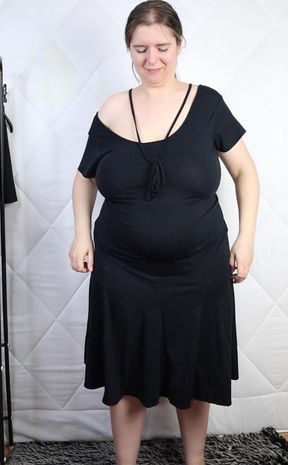 Long Dress try on
