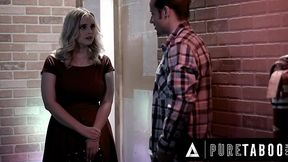 Chubby Buxom Blonde Codi Vore Believes the Deceiver Who Claims To Be a Soldier & Lets Him Fuck Her