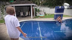 I Hid From My Stepmom And She Found Me Masturbating, She Got Upset And Taught Me How To Be A Lesbian