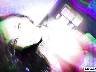 Breasty Gothy Whore Ivy Ireland Let's Logan Xander Stretch Her Constricted Booty