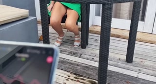 Public Squirt 💦 Multiple orgasm with Lovense control