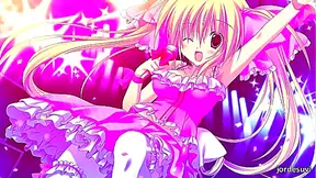 Voluptuous Hentai Vixen Drenches Pussy While Binge-Watching Steamy Anime Erotica