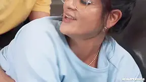 Gets Fucked By Doggystyle With Johnny Love, Miss Raquel And Violet Gems
