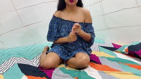 Stepbrother-in-law Caught Stepsister-in-law Masturbating in the Room and Then Fucked Her Hard