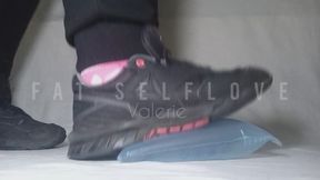BBW Giantess Foot & Sneaker Crushing POV - Trampling Object and you in Slow Motion