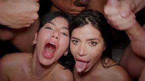 Two Girls Called For A Gangbang Session With Yenifer Chacon & Sara Retali
