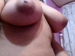 Filipina with Big Tits on an Amateur Webcam Show