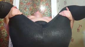 Dirty stepsister's workout and seducing