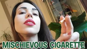 Petra Smoking: Mischievous Cigarette - FULLHD