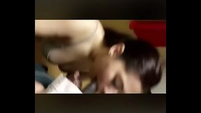 Sucking dick in the dressing room