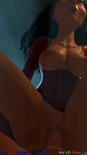 Long Curly Hair Anal