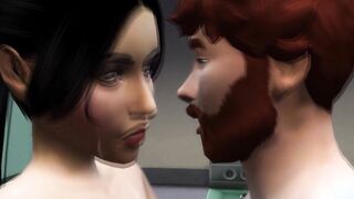 He pushed my mistress against the fridge - Sexsual Bae Animations