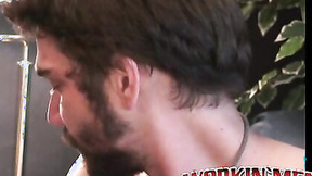 ”Deviant prick drips cum after passionate masturbation”