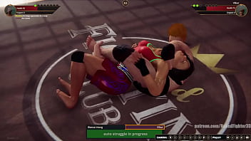 Bianca Iniong VS Vilkor (Naked Fighter 3D)