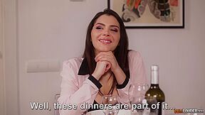 Family Dinner With Husbands Friend