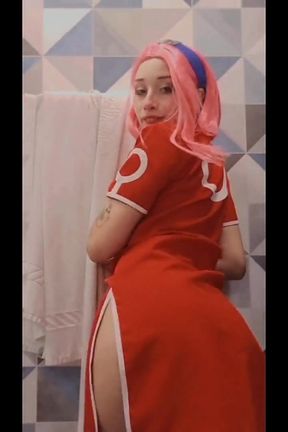 Sakura From Naturo Cosplay - Qrozne &amp; Amber Kai