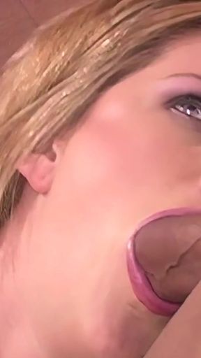 Memorable moment from "These two lucky guys bust their nuts on Lisas face and pussy"