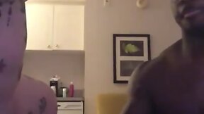 Enormous Booty T-Girl Fucks BBC, She Explodes by Accident