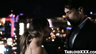 TabloidXXX.com - Thick redhead Charlotte Cross in taboo fuck session with businessman