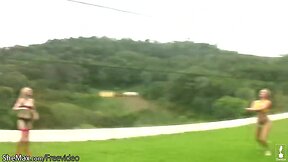 Latina MILF Outdoor Orgy: Anal, Big Cocks, and Cumshots Galore!
