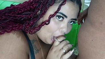Bbw fez espanhola e deu o cuzinho