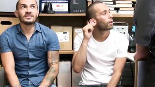 3way Office Thieves #2 - Raw Anal Action With Hunks Alex Greene & Darius Ferdynand