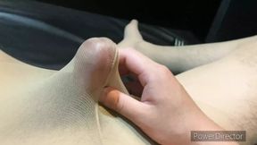 masturbate in tight pantyhose