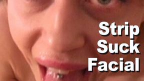 Lexi Mathews & Simon Synister Strip Suck Facial ZY2663