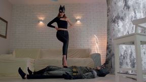 Amazing Catwoman Stella Punish Batman In 4 Short Episodes - Part 1