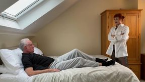 Mel Fire 07 - Office Pay Negotiation 1 V2 with Facesitting, Headscissors, and Bondage