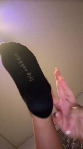black socks